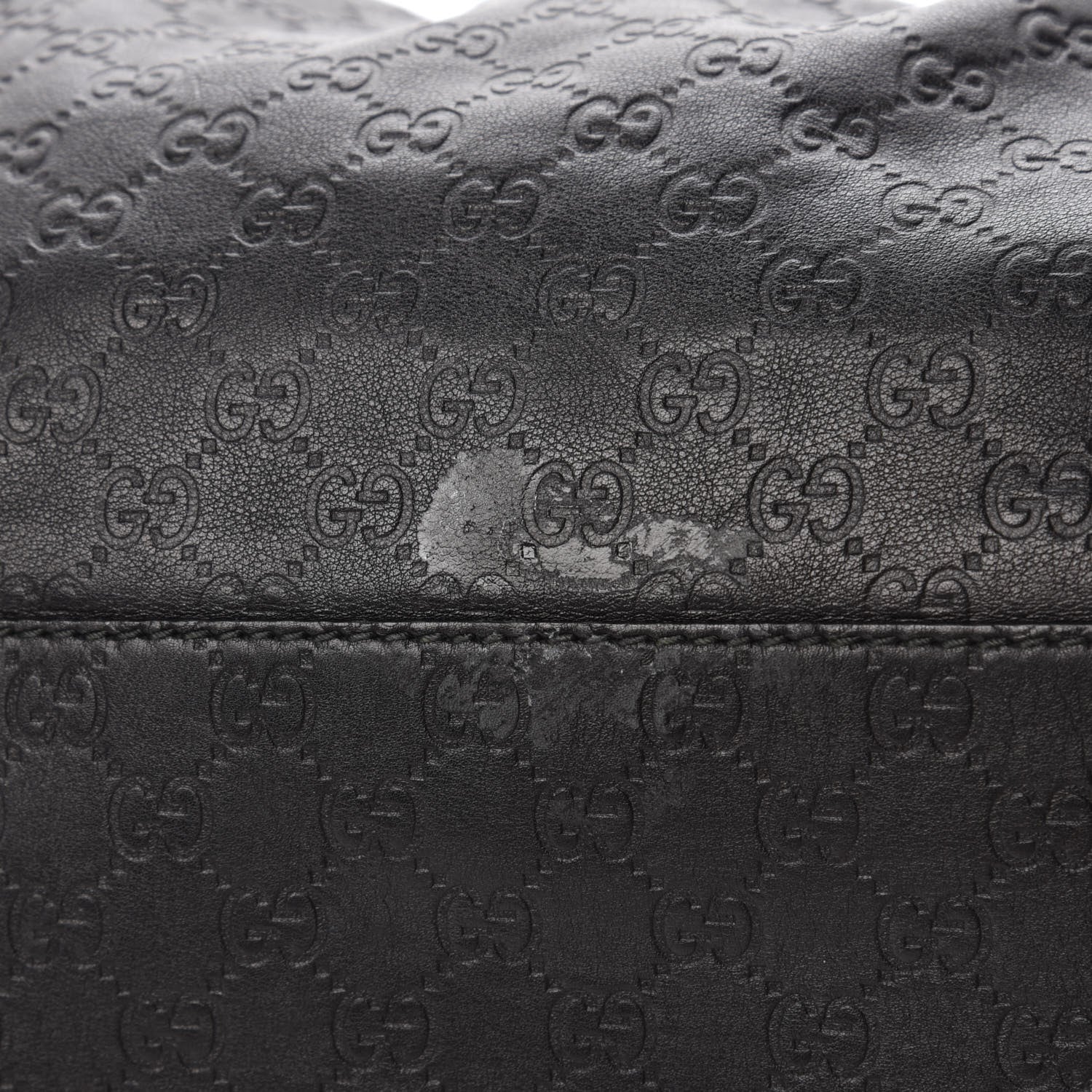 Gucci Guccissima Large Sukey Tote Black 11 of 14