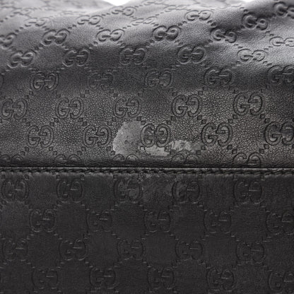 Gucci Guccissima Large Sukey Tote Black 11 of 14