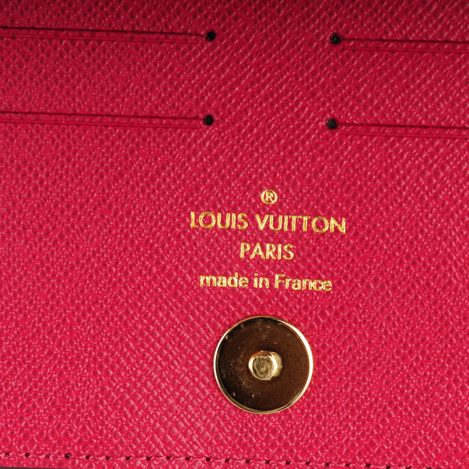 Louis Vuitton Monogram Adele Wallet Fuchsia 6 of 7