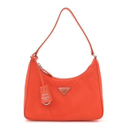 Prada Re-Nylon Saffiano Mini Re-Edition 2005 Bag Arancio 1 of 13
