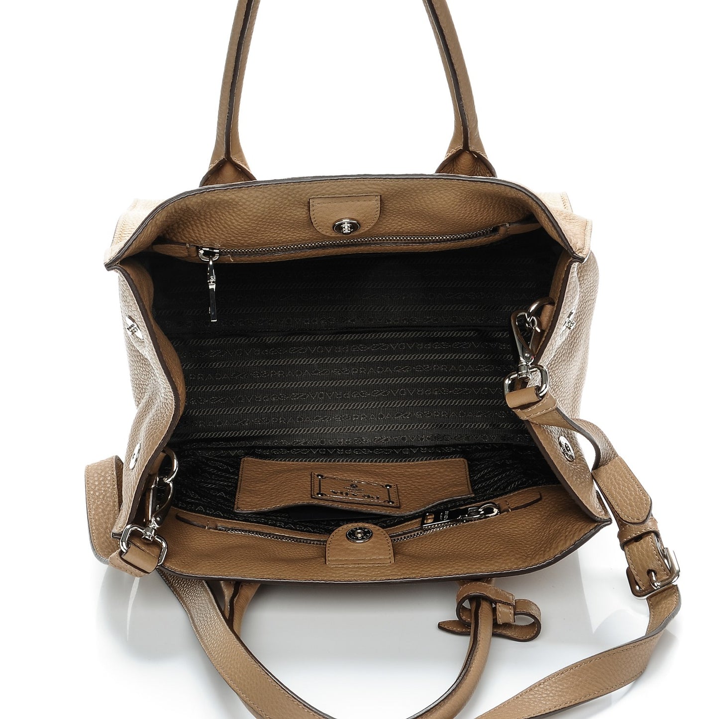 Vitello Daino Tote Sesamo