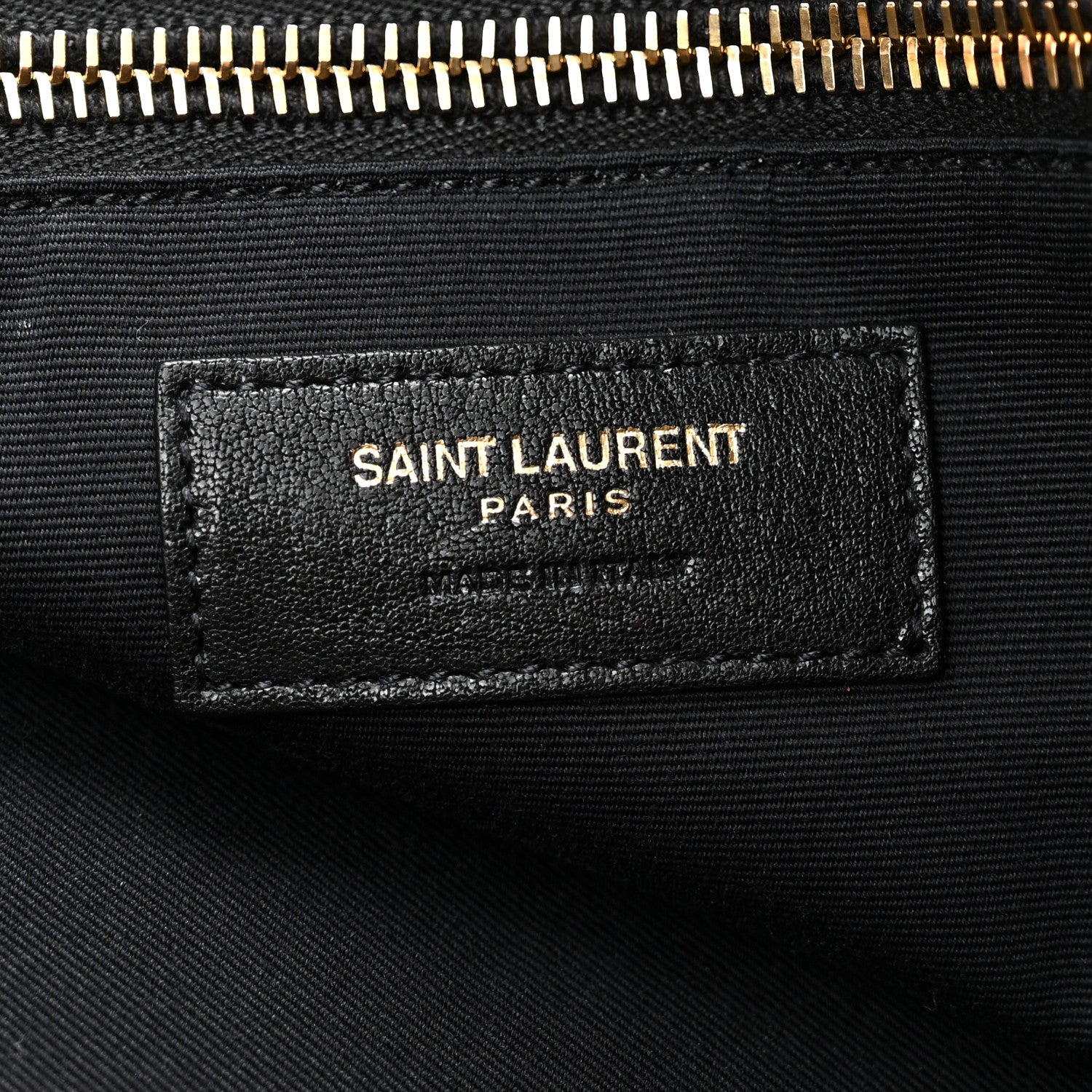 Saint Laurent Canvas Calfskin Leopard Print Rive Gauche Noe Tote Natural Black 6 of 10