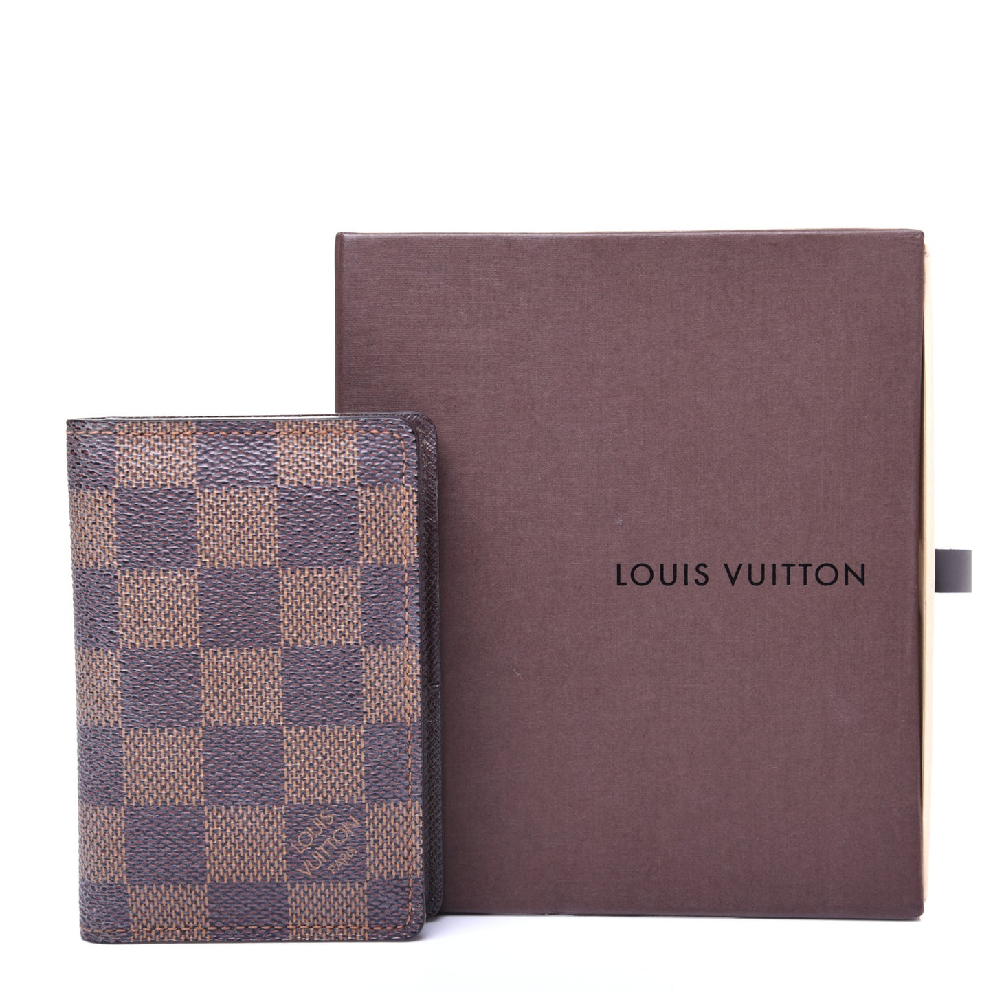 Damier Ebene Pocket Organizer