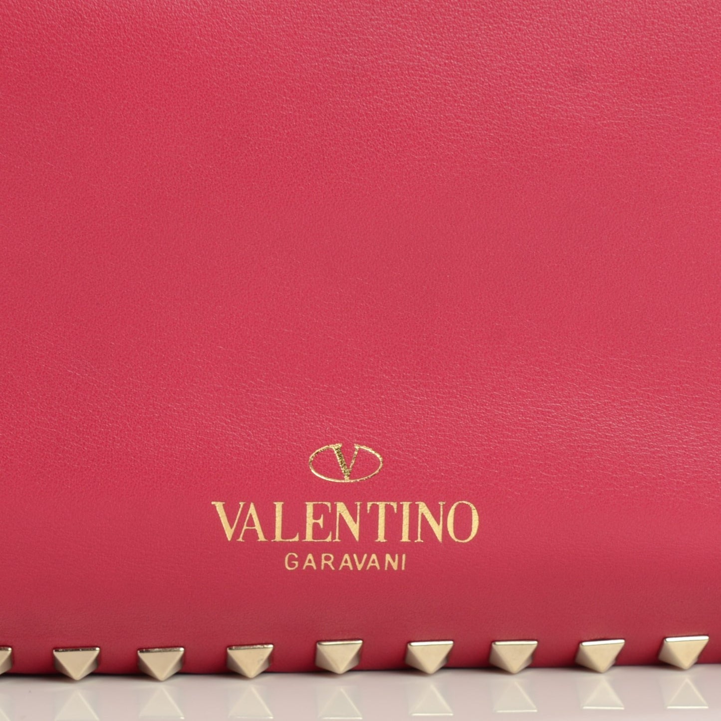 Vitello Medium Rockstud Tote Cyclamin