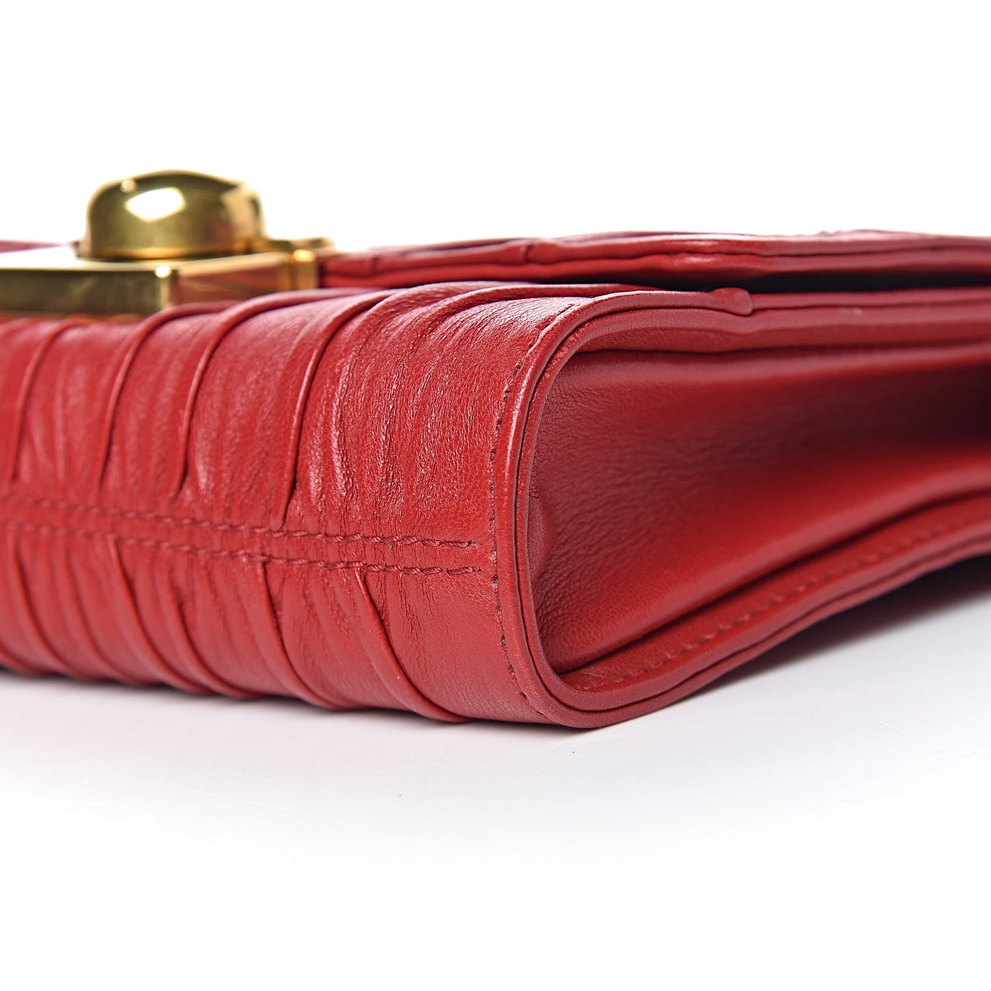 Nappa Gaufre Crossbody Fuoco