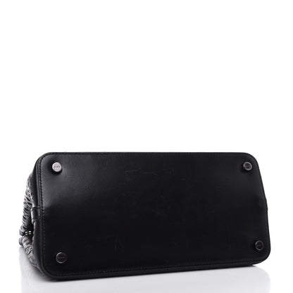 Alaia Calfskin Vienne Wave Mina 25 Bag Black 5 of 10