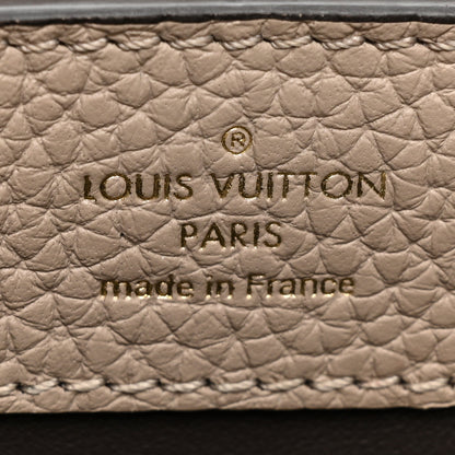 Louis Vuitton Taurillon Capucines PM Galet 8 of 17