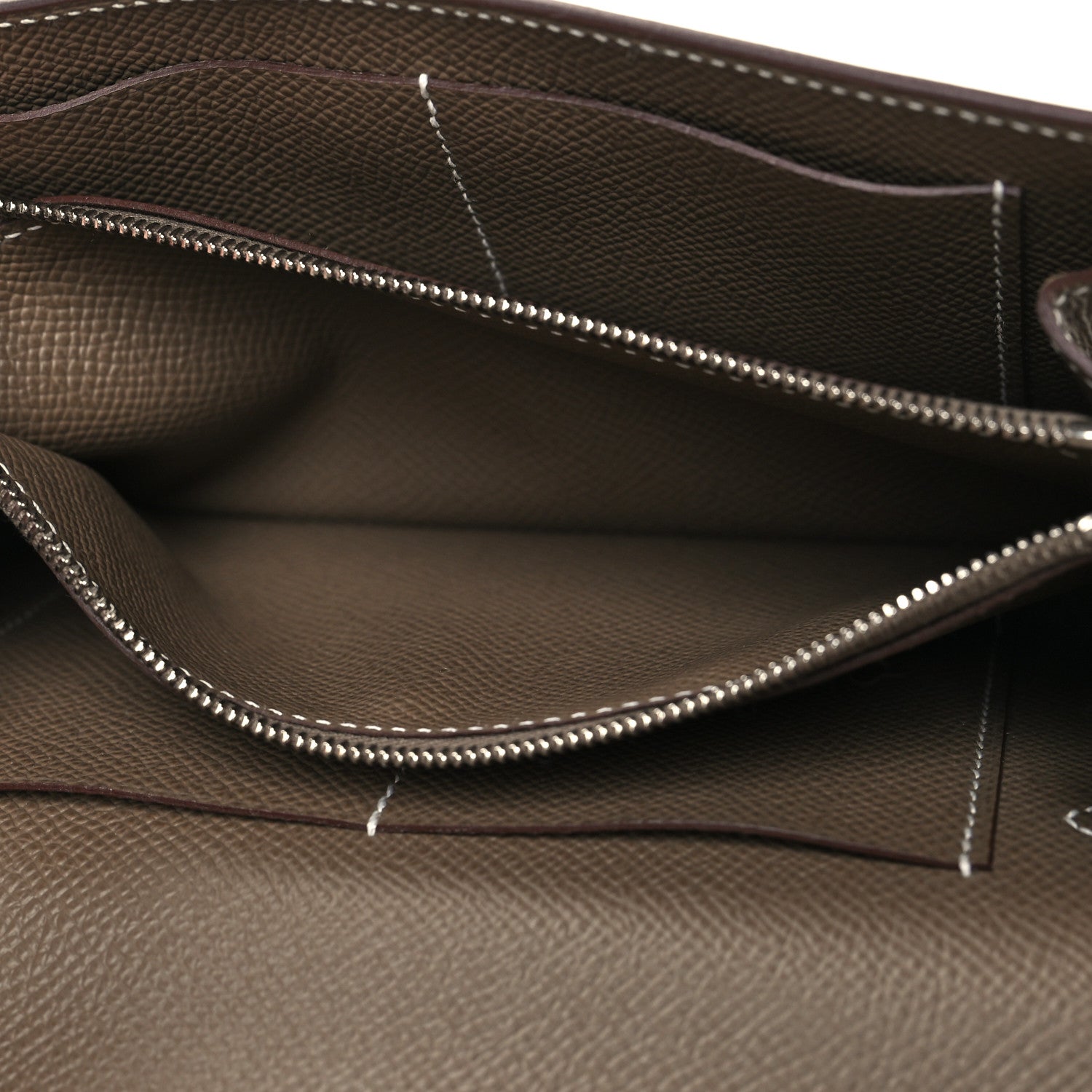 Hermes Epsom Kelly Wallet To Go Etoupe 6 of 10