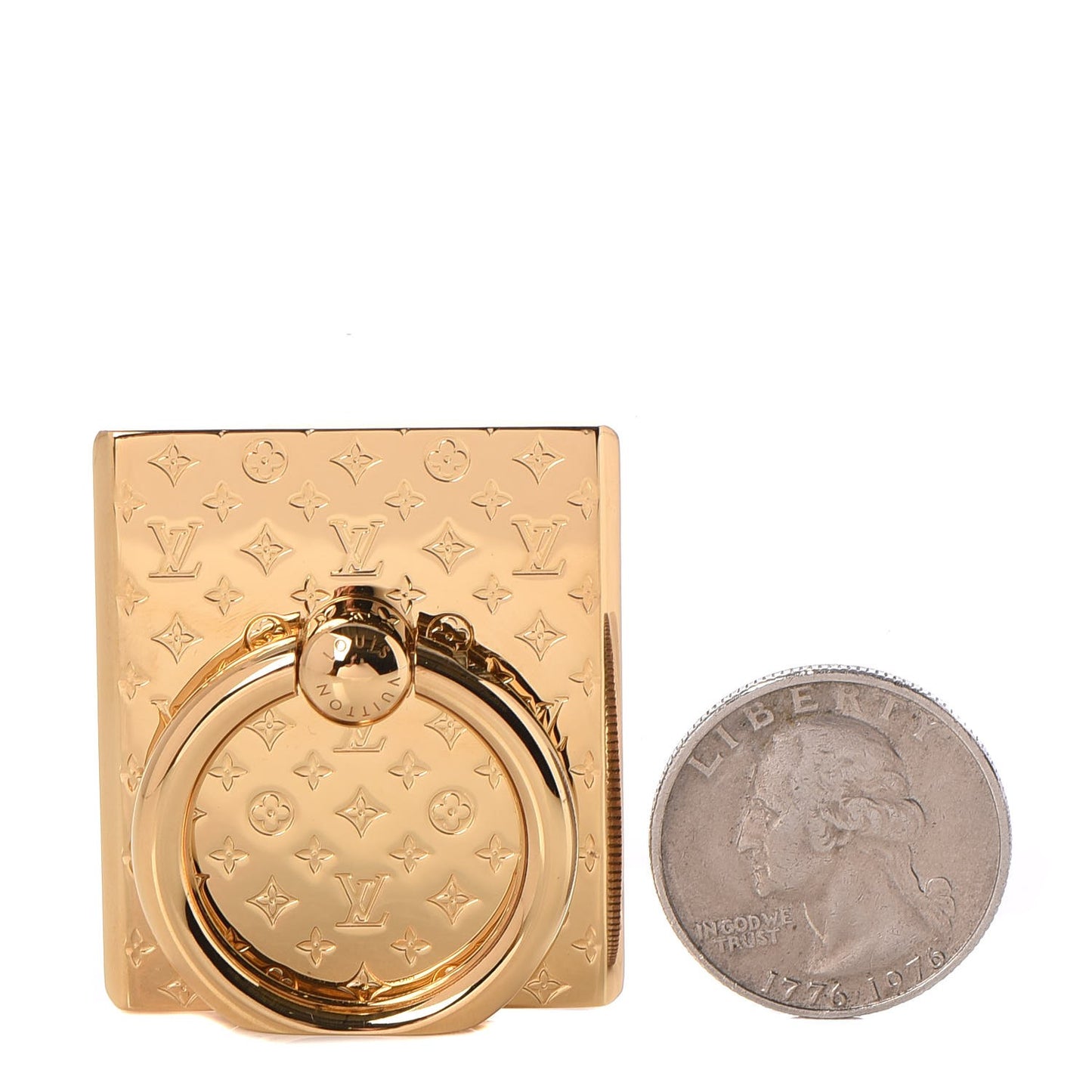 Nanogram Phone Ring Holder Gold