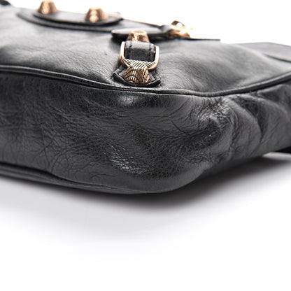 Balenciaga Agneau Giant 12 Rose Gold Hardware Hip Black 9 of 13