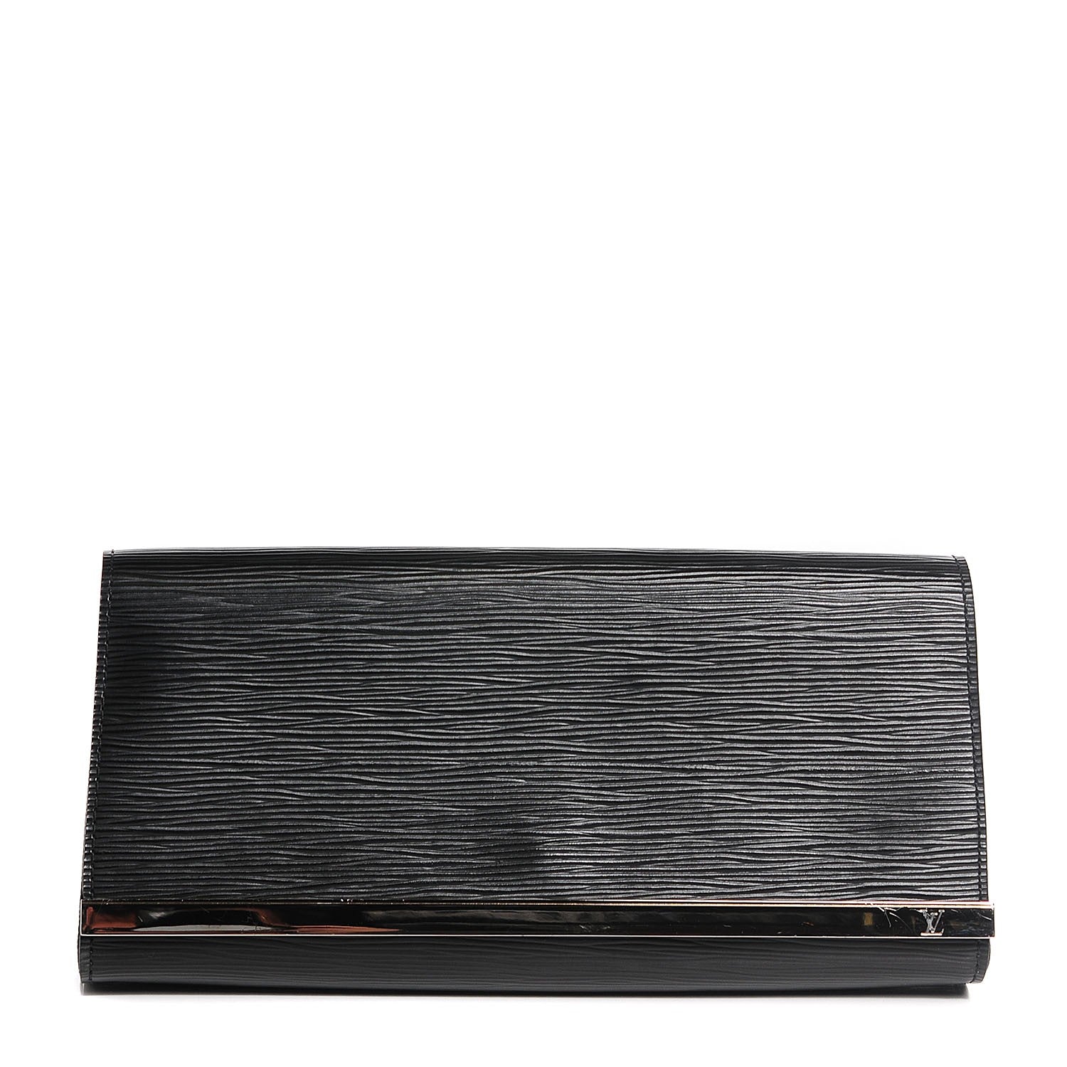 Louis Vuitton Epi Sevigne Clutch Black 1 of 7