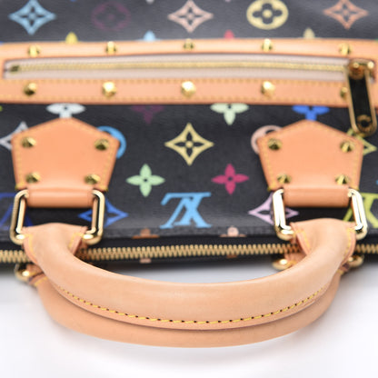 Louis Vuitton Monogram Multicolor Alma Black 9 of 10
