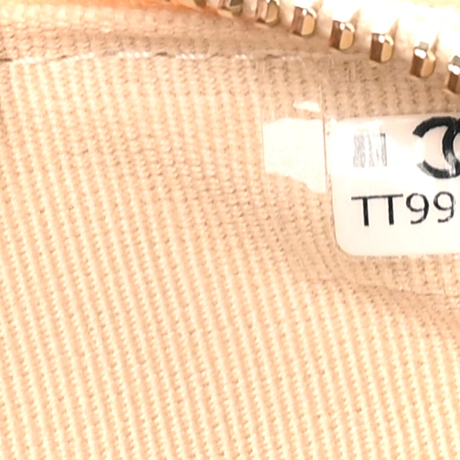 Chanel Lambskin Quilted Barrel Clutch With Chain Light Beige 7 of 10