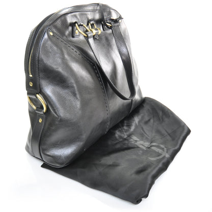 Saint Laurent Leather Large Muse Black 4 of 9