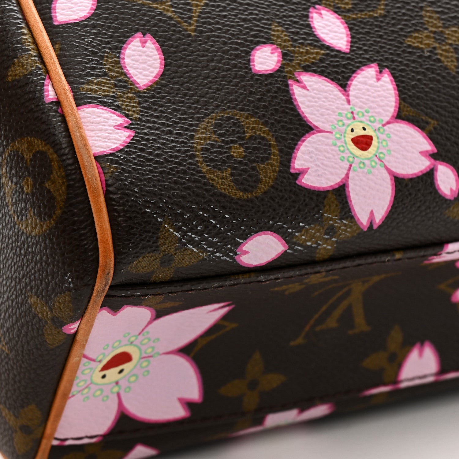 Louis Vuitton Monogram Cherry Blossom Sac Retro Bag Brown 16 of 16
