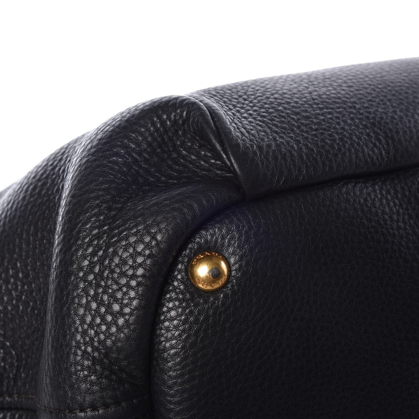 Vitello Daino Tote Black