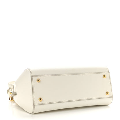 Dolce & Gabbana Dauphine Medium Miss Sicily Satchel White 4 of 10