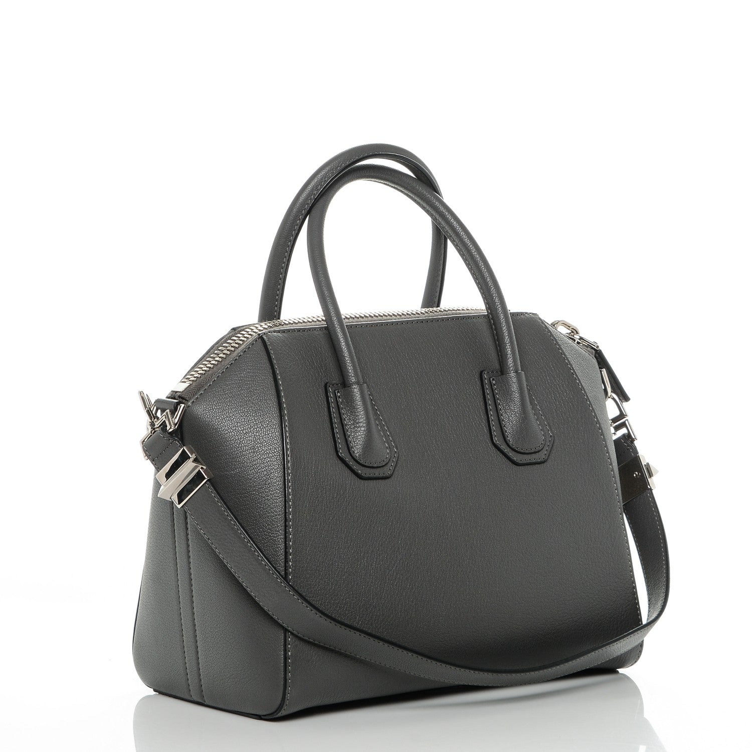 Givenchy Sugar Goatskin Small Antigona Dark Grey 3 of 7