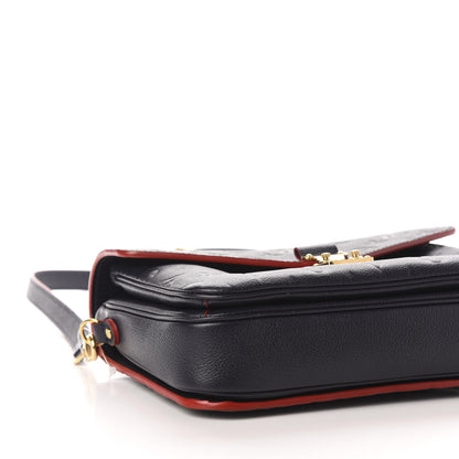 Louis Vuitton Empreinte Pochette Metis Marine Rouge 8 of 11