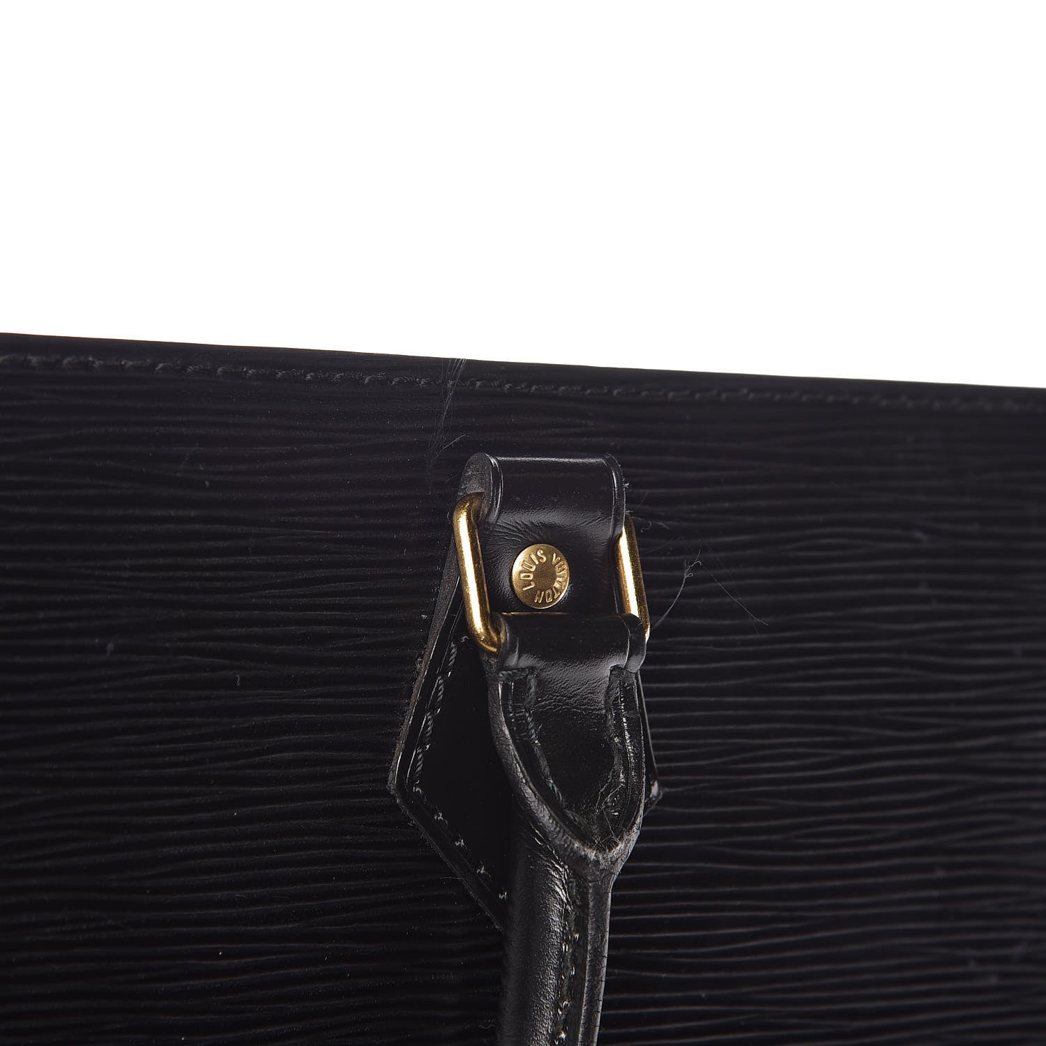 Louis Vuitton Epi Sac Plat GM Black 12 of 14