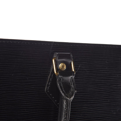 Louis Vuitton Epi Sac Plat GM Black 12 of 14