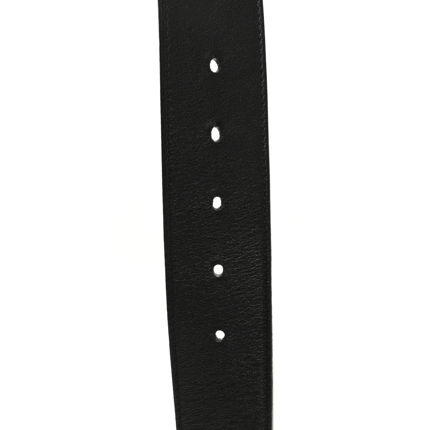 Gucci Moon Calfskin Pearl Double G 40mm Belt 90 36 Black Cream 7 of 12