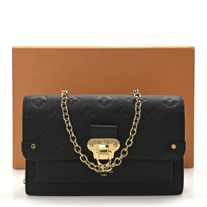 Louis Vuitton Empreinte Vavin Chain Wallet Black 10 of 10