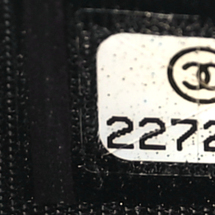 Chanel Caviar Quilted Boy Wallet On Chain WOC Black 8 of 11