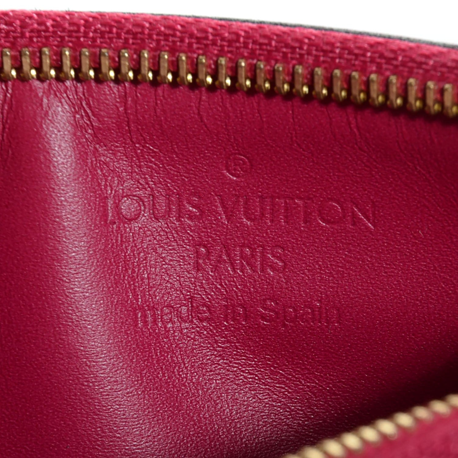 Louis Vuitton Vernis Key Pouch Rose Indien 6 of 8