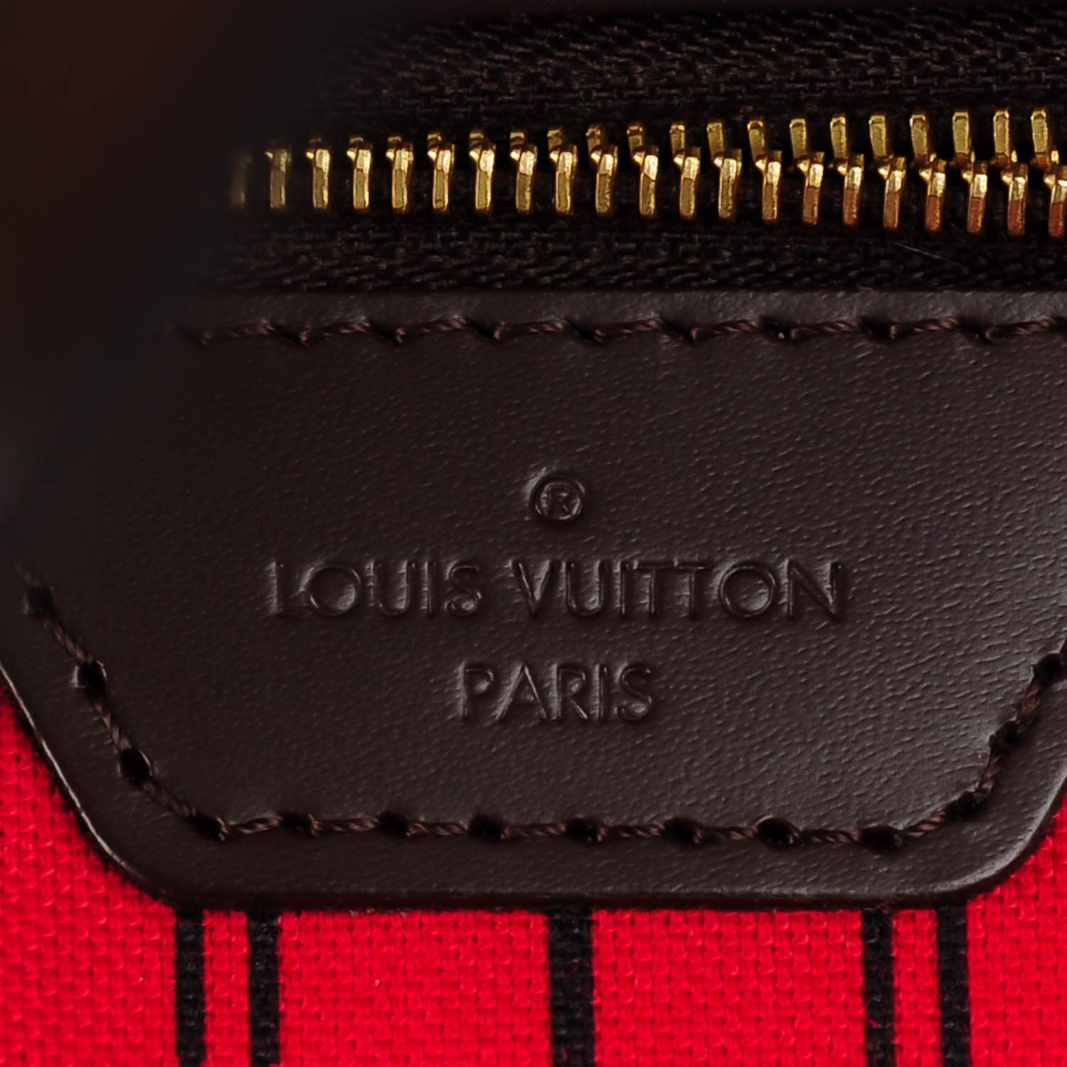 Louis Vuitton Damier Ebene Neverfull MM 6 of 8