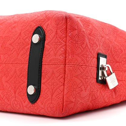 Louis Vuitton Monogram Lambskin Antheia Hobo PM Corail 7 of 12