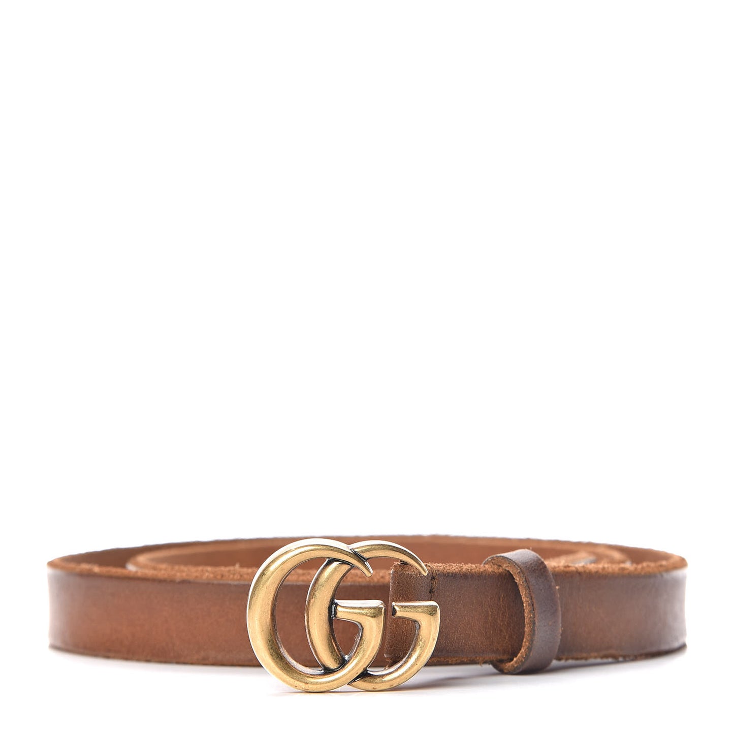 Faded Calfskin Double G 20mm Belt 85 34 Cuir