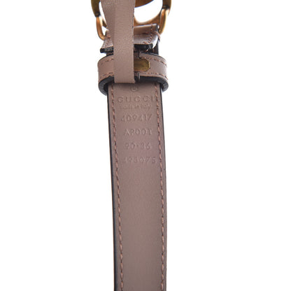 Gucci Calfskin Double G 20mm Belt 90 36 Porcelain Rose 4 of 6