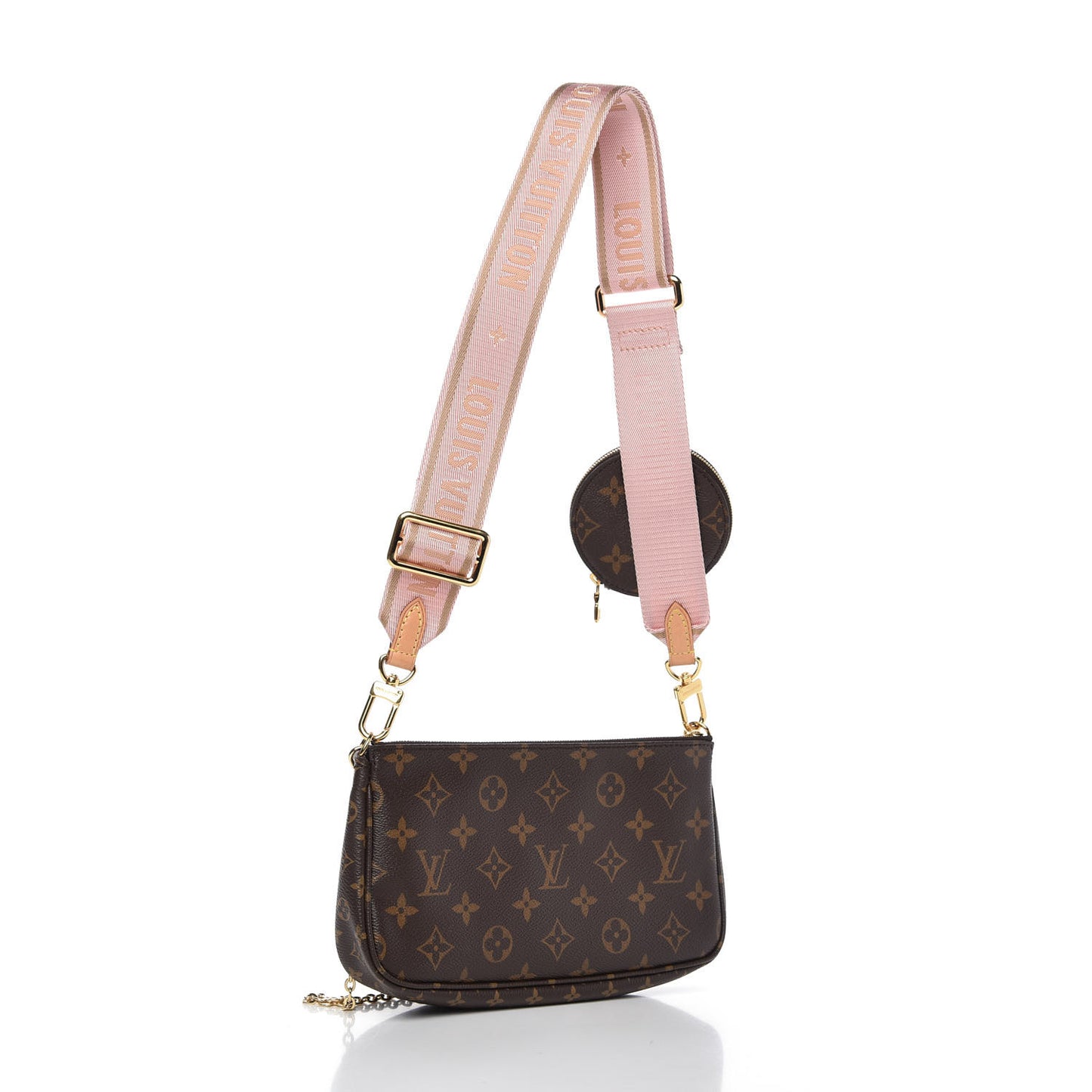 Monogram Multi Pochette Accessories Rose Clair
