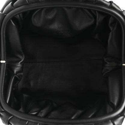 Bottega Veneta Smooth Butter Calf The Pouch Oversized Clutch Black 5 of 7