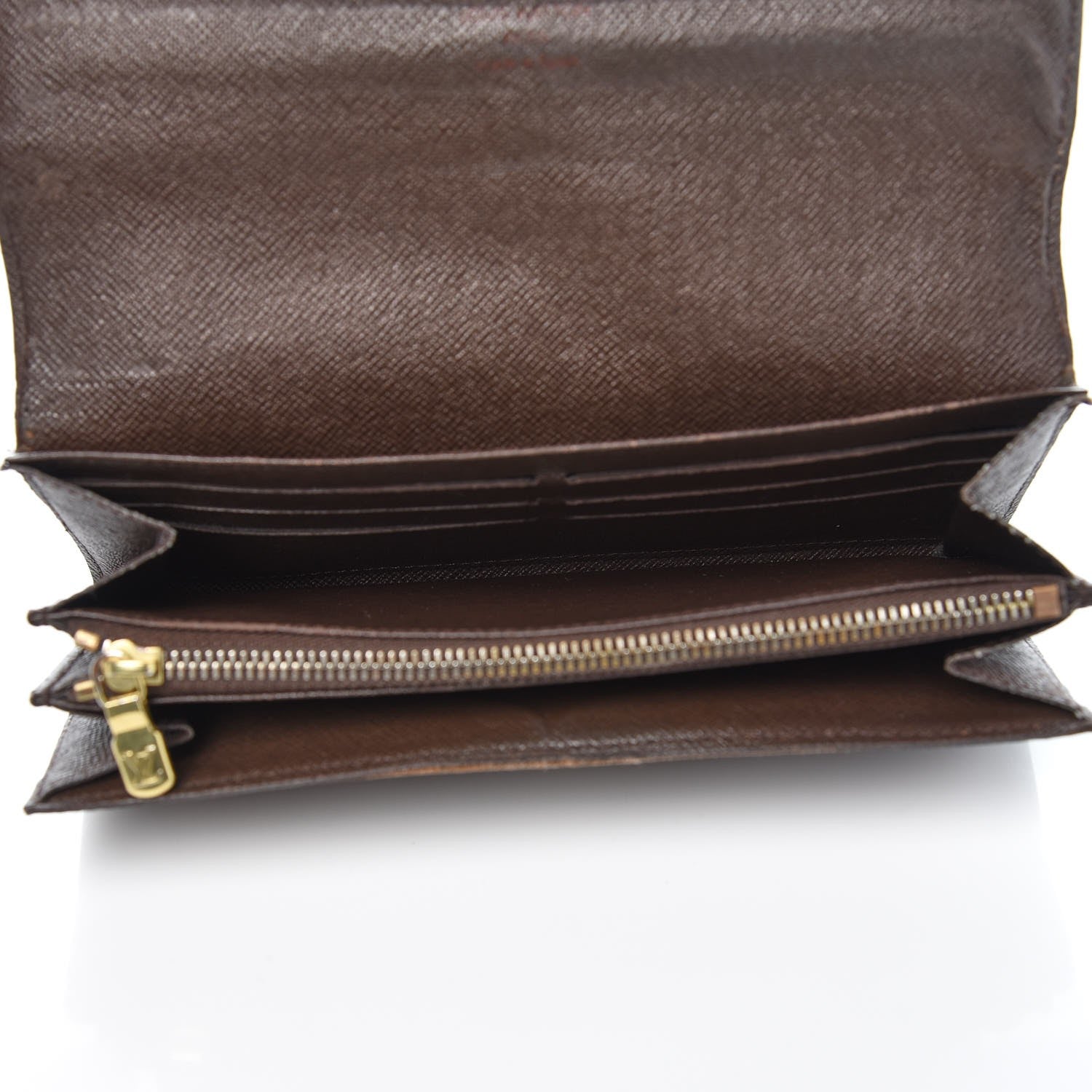 Louis Vuitton Damier Ebene Sarah Wallet 5 of 11