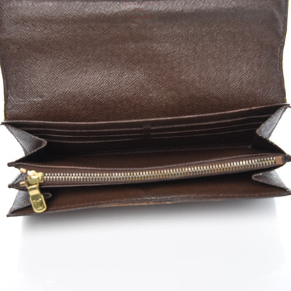 Louis Vuitton Damier Ebene Sarah Wallet 5 of 11