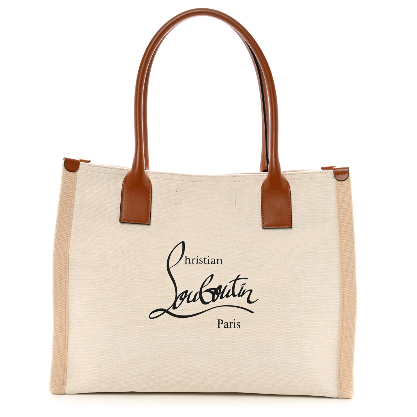 Canvas Nastroloubi Tote Natural Black