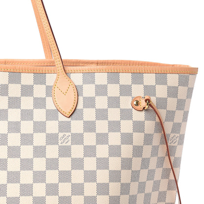 Louis Vuitton Damier Azur Neo Neverfull GM Rose Ballerine 11 of 11