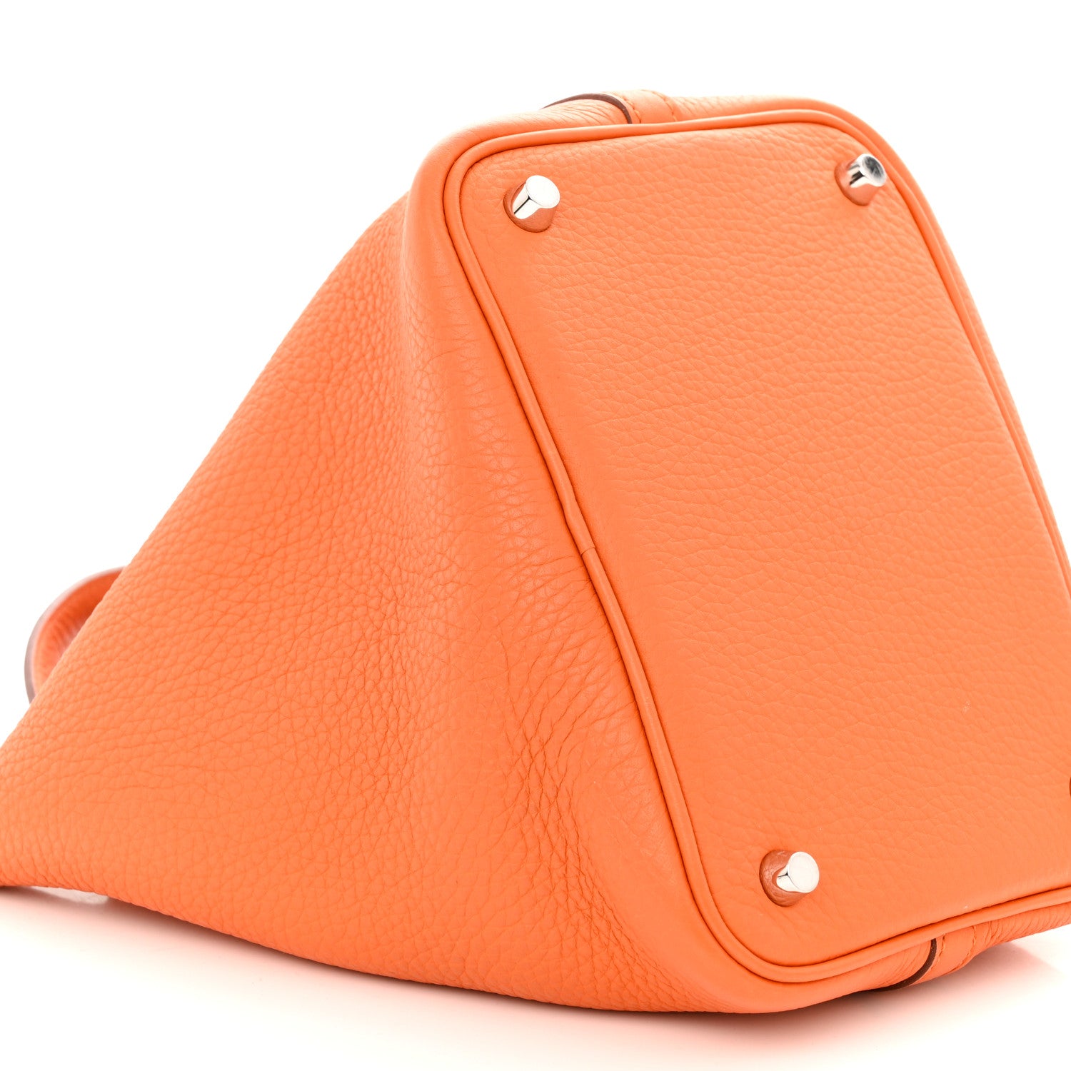 Hermes Taurillon Clemence Picotin Lock 18 PM Orange 9 of 11