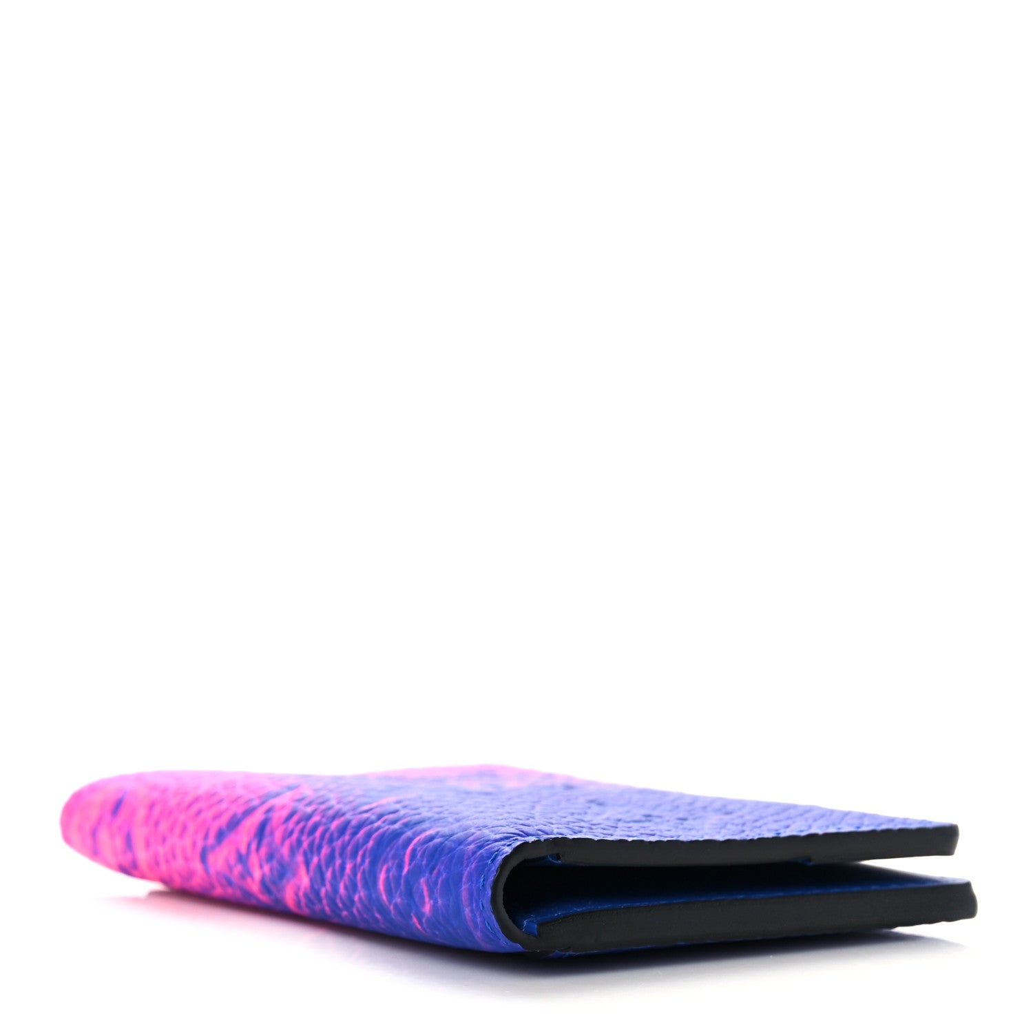 Louis Vuitton Taurillon Illusion Pocket Organizer Bleu Rose 4 of 7