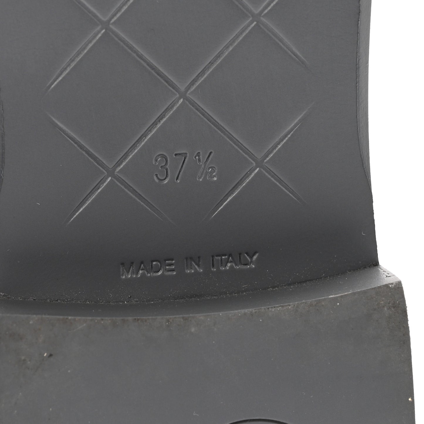 Lambskin Quilted CC Turnlock Mules 37.5 Grey