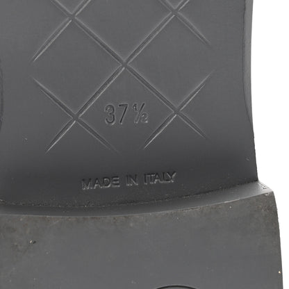Chanel Lambskin Quilted CC Turnlock Mules 37.5 Grey 8 of 13