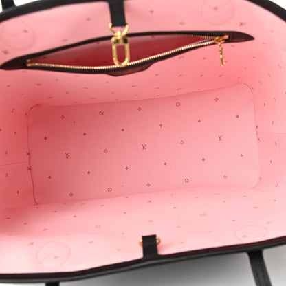 Louis Vuitton Monogram Fall For You Neverfull MM Black 6 of 10