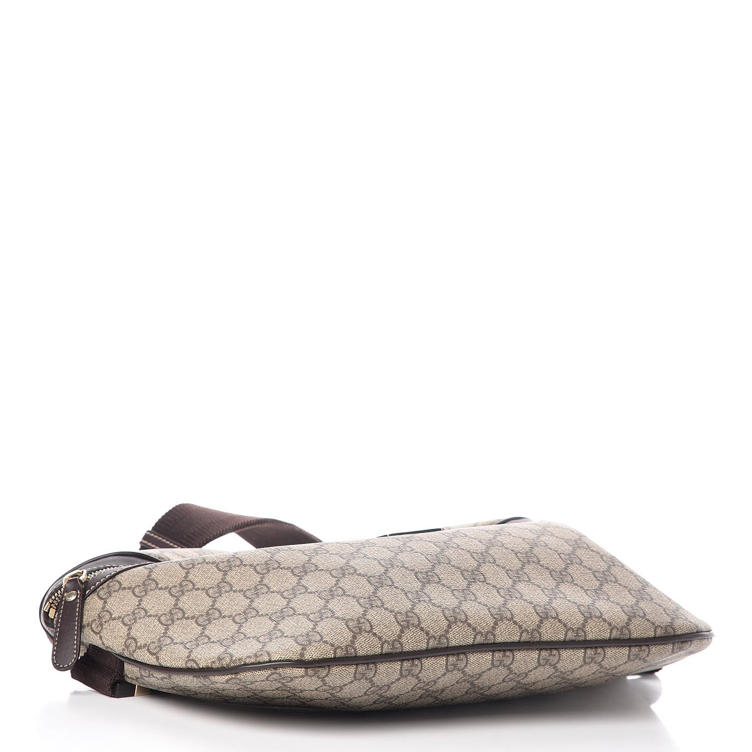 Gucci GG Supreme Monogram Belt Bag Dark Brown 4 of 10