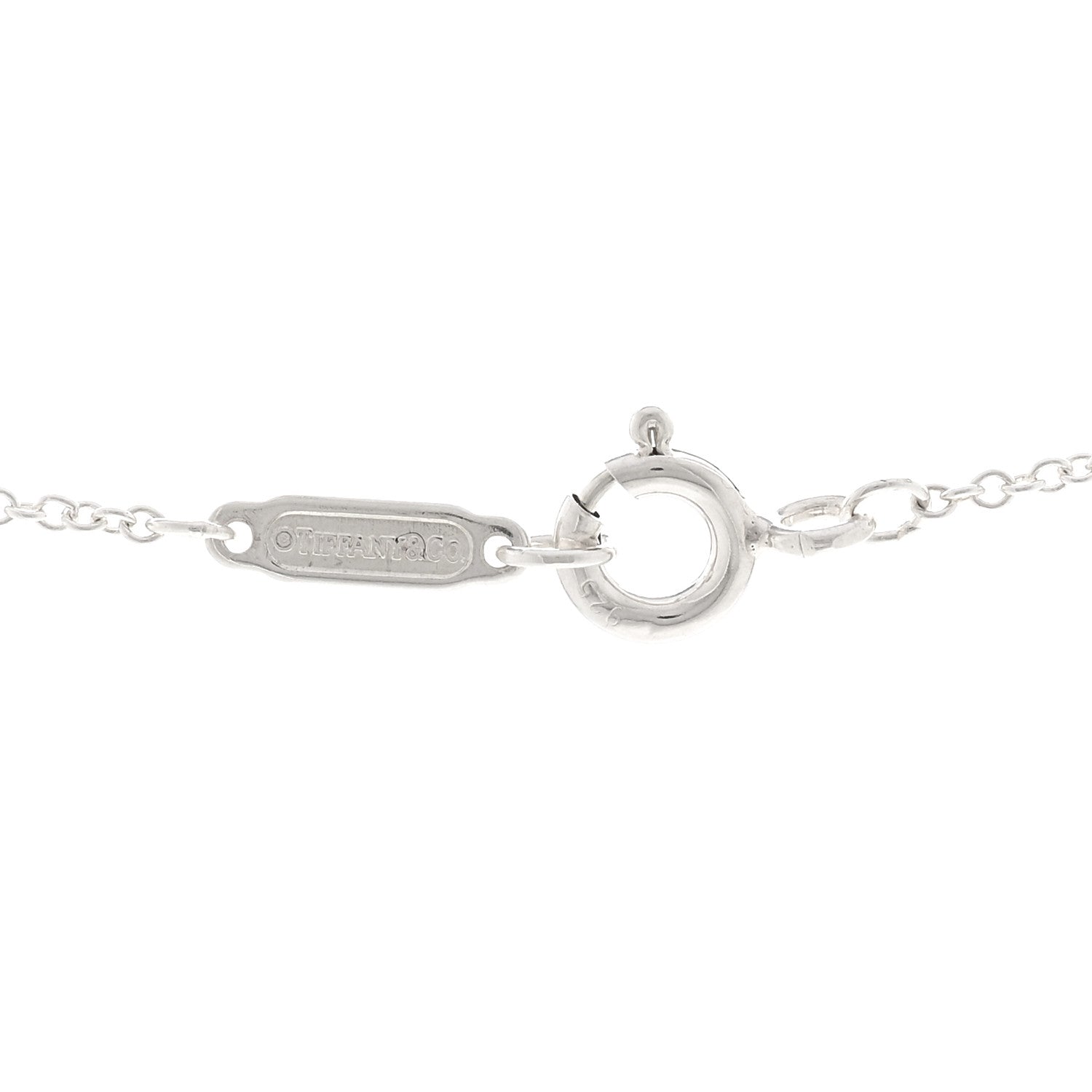 Tiffany Sterling Silver Enchant Heart Pendant Necklace 4 of 4