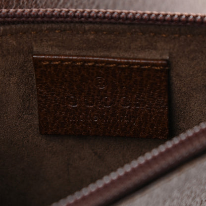 Gucci Pebbled Calfskin Bamboo Shoulder Bag Brown 6 of 10