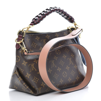 Louis Vuitton Monogram Beaubourg Hobo Mini Bordeaux Red Peach Safran Blue Jean Blue 3 of 11
