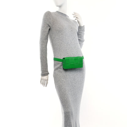 Bottega Veneta Nappa Maxi Intreccio Mini Belt Cassette Bag Parakeet 2 of 10