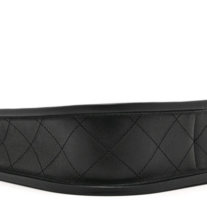Chanel Calfskin Quilted Small Hobo Black 9 of 10